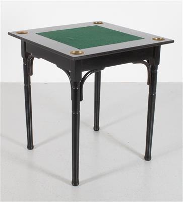 Games table, Gebrüder Thonet, model no. 9334, 1911-15, - Secese a umění 20. století