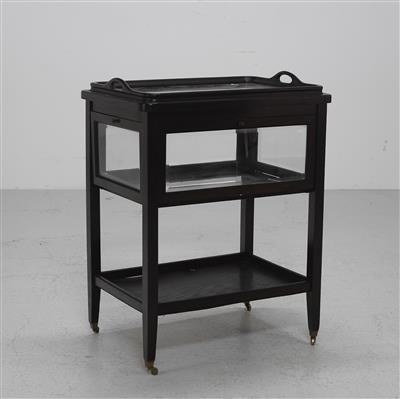 Serving trolley on castors with detachable tray, Austria, early 20th century - Jugendstil and 20th Century Arts and Crafts