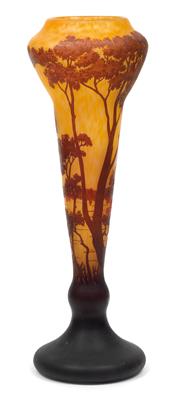 A vase with lakeside landscape, Daum, Nancy c. 1905/14 - Jugendstil and 20th Century Arts and Crafts
