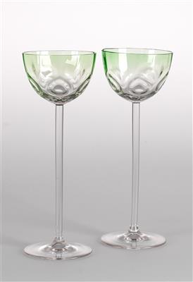 Two wine glasses, Meyr’s Neffe, Adolf, c. 1901 - Jugendstil and 20th Century Arts and Crafts