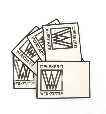 fünf Kuverts, Wiener Werkstätte - Jugendstil e arte applicata del XX secolo