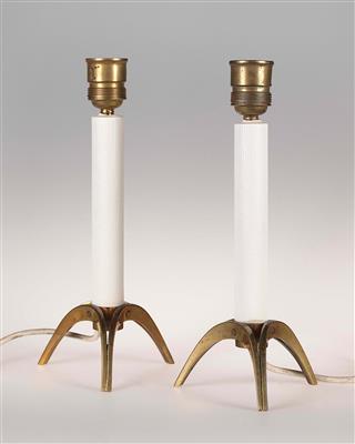 Franz Hagenauer, a pair of lamp bases, designed c. 1960 - Jugendstil e arte applicata del XX secolo