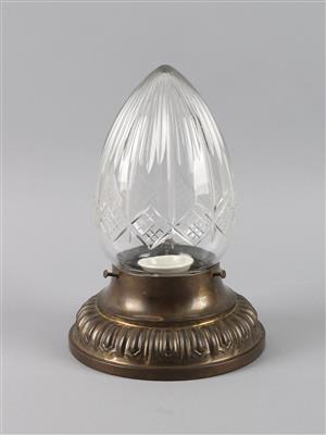 Deckenlampe aus Messing, um 1920 - Secese a umění 20. století