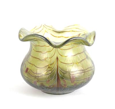 Vase, Schott Glaswerke Zwiesel, Niederbayern, um 1975 - Jugendstil u. angewandte Kunst d. 20. Jahrhunderts