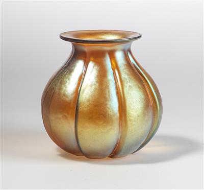 Karl Wiedmann, Vase, Württembergische Metallwarenfabrik (WMF), nach 1926 - Secese a umění 20. století