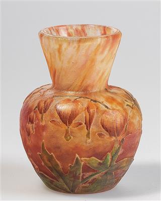 Kleine Vase "Coeur de Jeannette", Daum, Nancy, um 1910/15 - Jugendstil and 20th Century Arts and Crafts