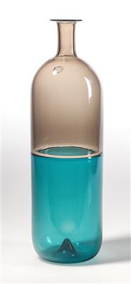 Tapio Wirkkala, Vase (Flaschenform) "a bolle", Entwurf: 1966-68, Ausführung: Venini, Murano - Jugendstil e arte applicata del XX secolo