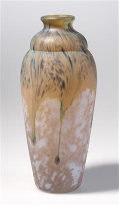 Vase, Daum, Nancy, 1918/25 - Jugendstil und Kunsthandwerk des 20. Jahrhunderts