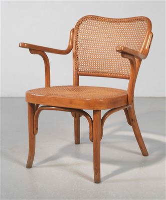 Josef Frank, Armlehnsessel, Modellnummer A825F, Thonet-Mundus, Wien, 1930. - Secese a umění 20. století