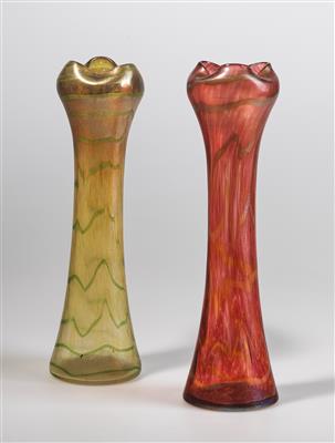 Paar Vasen, Form und Dekor: nach 1900 - Secese a umění 20. století