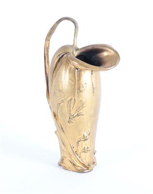 Antoine Bofill, blütenförmige Henkelvase, Spanien, 1900-1925 - Jugendstil e arte applicata del XX secolo