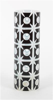 Hohe Vase "Borussia Glas", wohl Carl Schappel, Haida, um 1914 - Secese a umění 20. století