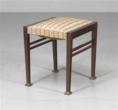 Hocker, in der Art von Hans Christiansen, um 1908-10 - Kleinode des Jugendstils und angewandte Kunst des 20. Jahrhunderts