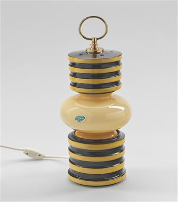 Tragbare Tischlampe im Stil der 1960er Jahre, Ceramiche Fiorentine, Italien - Secese a umění 20. století