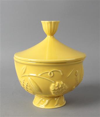 Deckeldose im Stil von Dagobert Peche, Gmundner Keramik, um 1920 - Jugendstil e arte applicata del XX secolo
