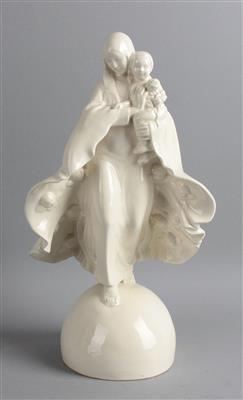 Rudolf Podany, Madonna mit Kind, Modellnummer: 216, Gmundner Keramik, 1913-23 - Jugendstil and 20th Century Arts and Crafts