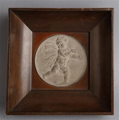Michael Powolny, Medaille aus Metallguss, Entwurf: um 1928/30 (?) - Jugendstil e arte applicata del XX secolo