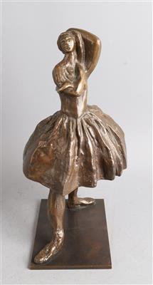 R. Svoboda, Bronzefigur: Primaballerina, Entwurf: um 1930 - Secese a umění 20. století