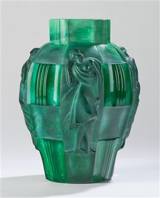 Vase "Ingrid", Firma Curt Schlevogt, Form und Dekor: um 1934, Entwurf: Prof. Arthur Plewa - Jugendstil e arte applicata del XX secolo