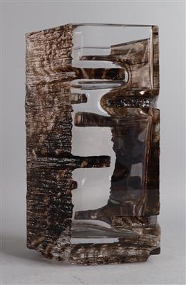 Vase mit abstrahiertem Dekor, Daum, Nancy, um 1975 - Jugendstil and 20th Century Arts and Crafts