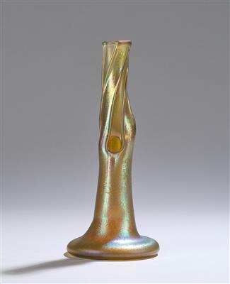 Vase ("Baumvase"), Johann Lötz Witwe, Klostermühle, um 1898 - Jugendstil e arte applicata del XX secolo