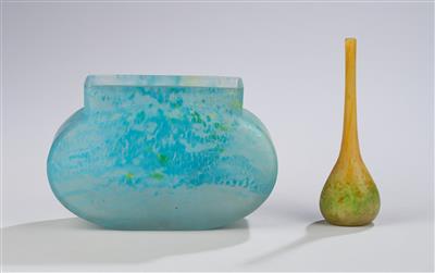 Zwei unterschiedliche Vasen, Daum, Nancy, um 1910-15 - Jugendstil e arte applicata del XX secolo