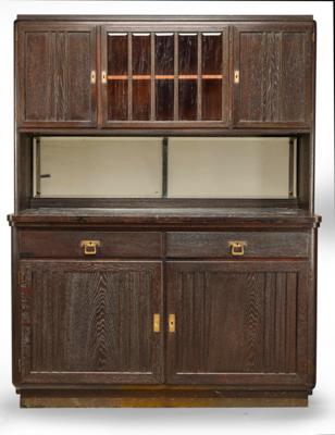 Otto Wytrlik, a buffet cabinet, designed in 1901; this sideboard won an award together with other objects from an apartment furnishing - Secese a umění 20. století