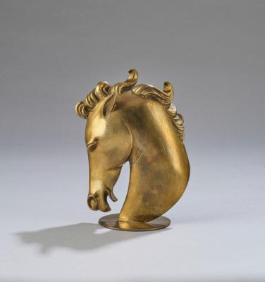 A horse’s head, Werkstätte Hagenauer, Vienna - Jugendstil e arte applicata del XX secolo