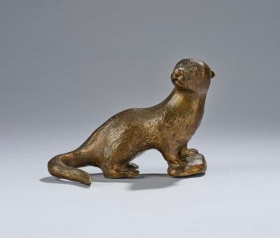 Bronzeobjekt einer Robbe, um 1930 - Kleinode des Jugendstils & Angewandte Kunst des 20. Jahrhunderts