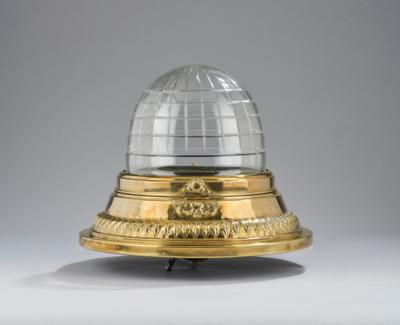 Deckenlampe aus Messing, Entwurf: um 1900/30 - Kleinode des Jugendstils & Angewandte Kunst des 20. Jahrhunderts
