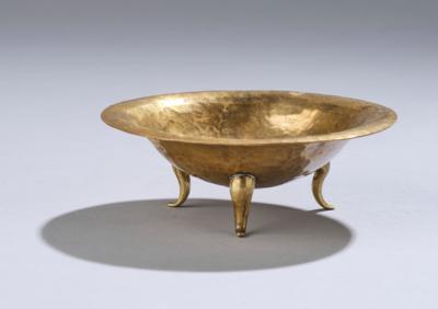A brass bowl on feet, Germany/Austria, c. 1930 - Secese a umění 20. století