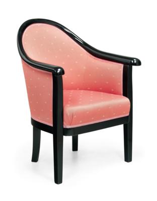 An armchair, attributed to Otto Prutscher, model number 6544, executed by Gebrüder Thonet, Vienna - Secese a umění 20. století