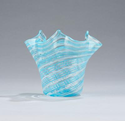 A Fazzoletto vase in the style of Venini, Murano, designed in around 1960 - Jugendstil and 20th Century Arts and Crafts