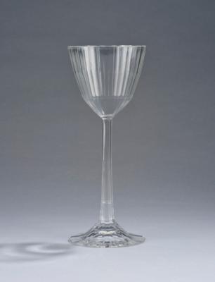 Otto Prutscher (Wien, 1880-1949), "Stengelglas" ("Weinglas"), Meyr's Neffe, Adolf, für E. Bakalowits, Söhne, Wien, 1916 - Kleinode des Jugendstils & Angewandte Kunst des 20. Jahrhunderts