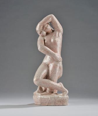 Ernst Kubiena (Neutischein, 1902-1973 Salzburg), a female nude, 1927 - Secese a umění 20. století