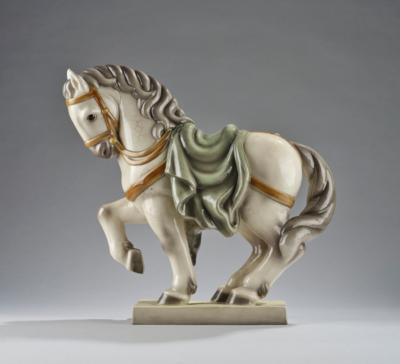Stephan Erdös, a large horse, model number 1222, executed by Keramos, Vienna, after 1950 - Jugendstil and 20th Century Arts and Crafts