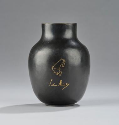 A vase with Meinl signet and the inscription: Julius Meinl, Werkstätten Hagenauer, Vienna - Jugendstil and 20th Century Arts and Crafts