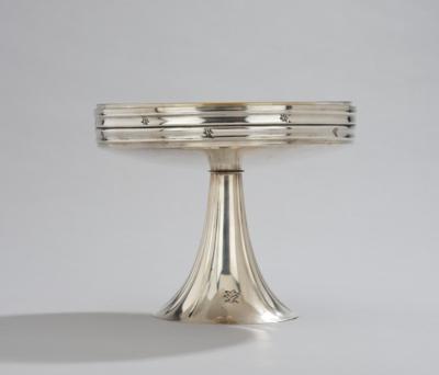 A centrepiece in the style of Viennese modernism with glass liner, c. 1900/1920 - Secese a umění 20. století