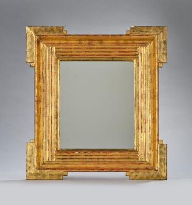 A gilt frame or wall mirror, in the manner of Max Welz, Vienna - Secese a umění 20. století