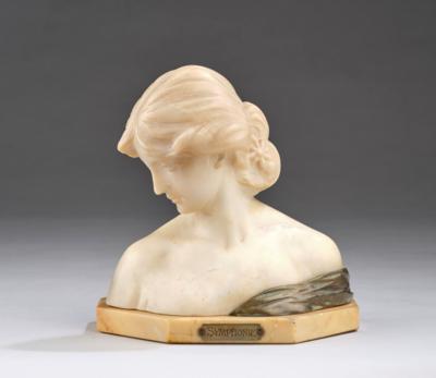 Erich Schmidt-Kästner (Germany 1877-1941), a bust of a young woman "Symphony", c. 1920 - Jugendstil e arte applicata del XX secolo