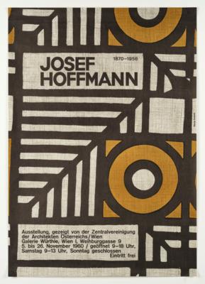 Josef Hoffmann, Ausstellung, gezeigt von der Zentralvereinigung der Architekten Österreichs/Wien, Galerie Würthle - Jugendstil and 20th Century Arts and Crafts