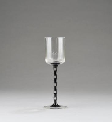 A wine glass, in the manner of Otto Prutscher, designed in around 1910/16 - Secese a umění 20. století