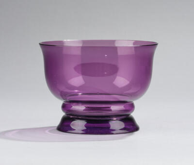 Josef Hoffmann, a vase (or bowl), model number GL 732, Johann Oertel  &  Co., Haida - Jugendstil and 20th Century Arts and Crafts