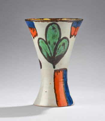 A vase, model number 708, Wiener Manufaktur Friedrich Goldscheider, by c. 1941 - Jugendstil and 20th Century Arts and Crafts