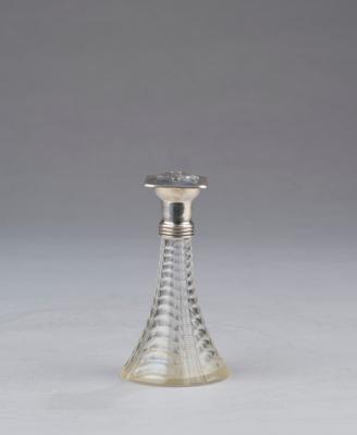 A perfume bottle with silver mount, Franz Rumwolf or Roubitschek, Vienna, c. 1900 - Jugendstil and 20th Century Arts and Crafts