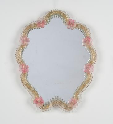 A large wall mirror, in the style of Murano, second half of the 20th century - Secese a umění 20. století