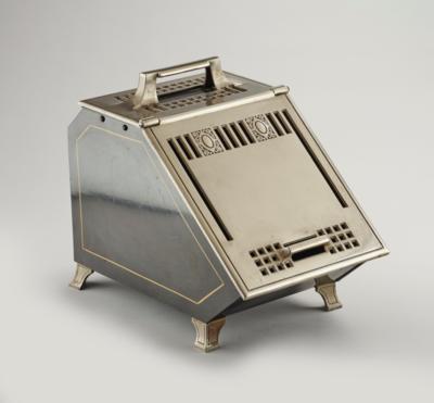 A coal scuttle or ash bucket with geometrical decoration, c. 1900 - Jugendstil and 20th Century Arts and Crafts