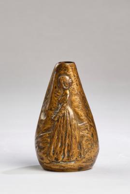 Peter Tereszczuk (Wybudow 1875-1963 Vienna), a vase with female figure, Arthur Rubinstein, Vienna, c. 1910 - Secese a umění 20. století