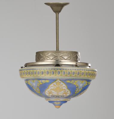 Deckenlampe mit arabeskem Dekor, um 1920 - Kleinode des Jugendstils & Angewandte Kunst des 20. Jahrhunderts