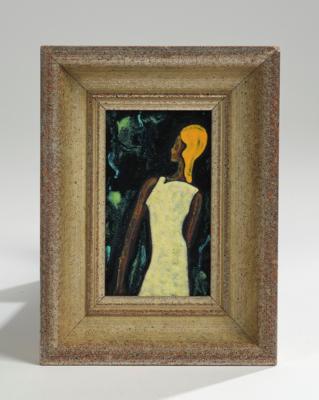 Emailliertes Bildnis einer Frau im Profil, um 1930/35 - Kleinode des Jugendstils & Angewandte Kunst des 20. Jahrhunderts